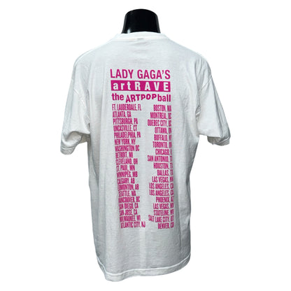 【LADY GAGA】レディ・ガガ "artRAVE The ARTPOP Ball" 2010's Tシャツ
