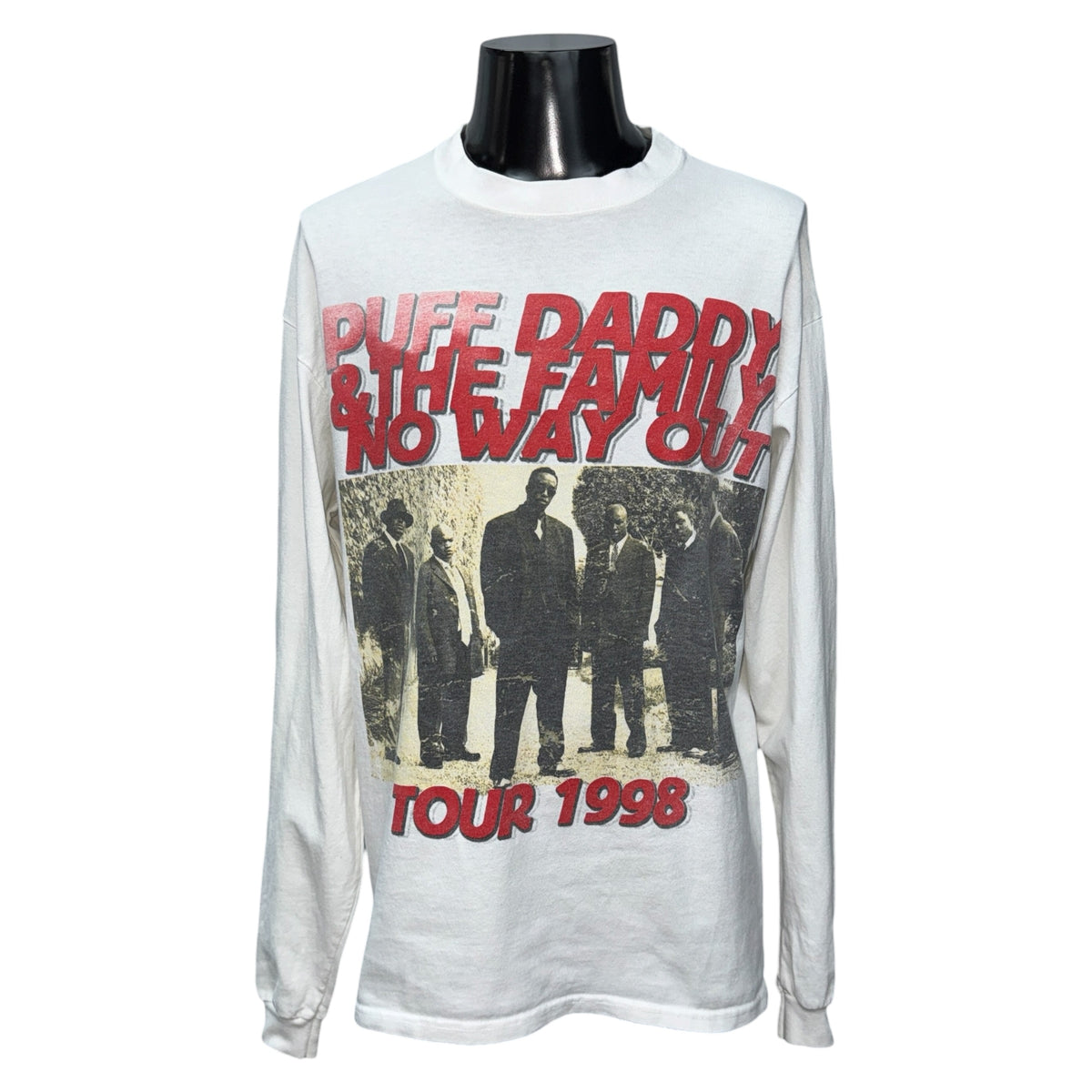 【PUFF DADDY】パフダディ "NO WAY OUT TOUR" 90's Vintage ロングスリーブTシャツ