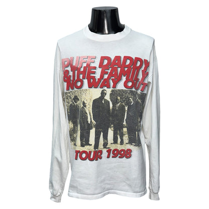 【PUFF DADDY】パフダディ "NO WAY OUT TOUR" 90's Vintage ロングスリーブTシャツ