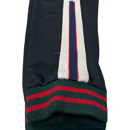 【GUCCI】グッチ "LOGO TAPE WEB STRIPE" トラックパンツ