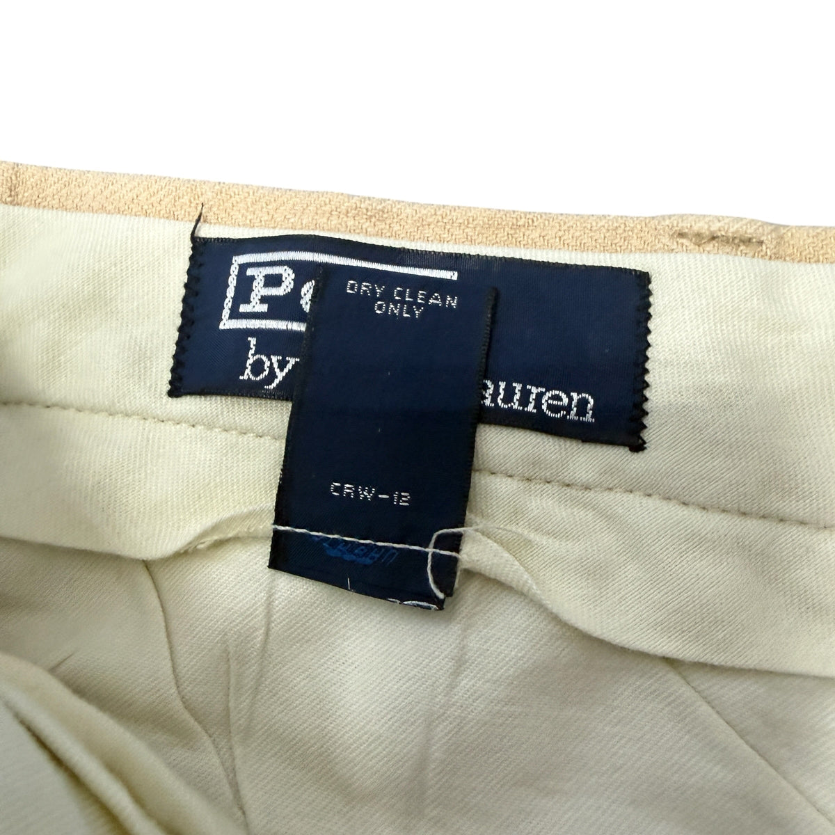 【POLO RALPH LAUREN】ポロ ラルフローレン "LINEN COTTON 2TUCK SLACKS" リネンスラックス