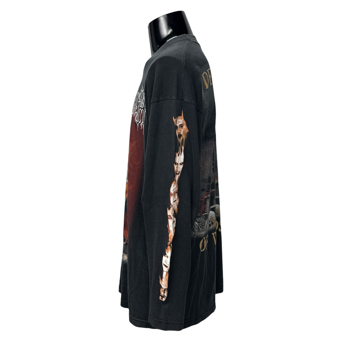 【CRADLE OF FILTH】クレイドル・オブ・フィルス "DESTROYER OF WORLDS" 00's Vintage ロングスリーブTシャツ