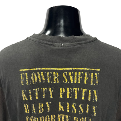 【NIRVANA】ニルヴァーナ "SMILE / FLOWER SNIFFIN" 90's Vintage Tシャツ