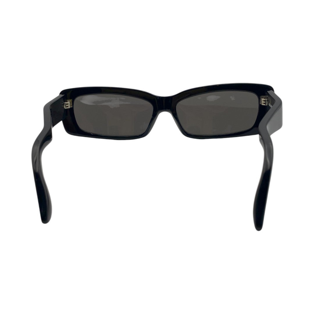BALENCIAGA Oversized Rectangular Sunglasses (Black)