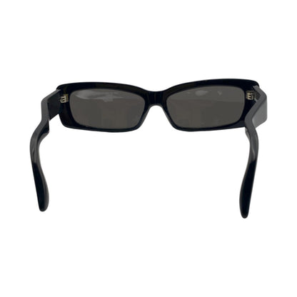 BALENCIAGA Oversized Rectangular Sunglasses (Black)