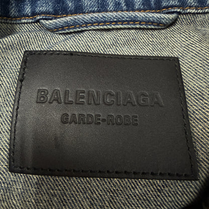 【BALENCIAGA】バレンシアガ "GARDE-ROBE" デニムジャケット