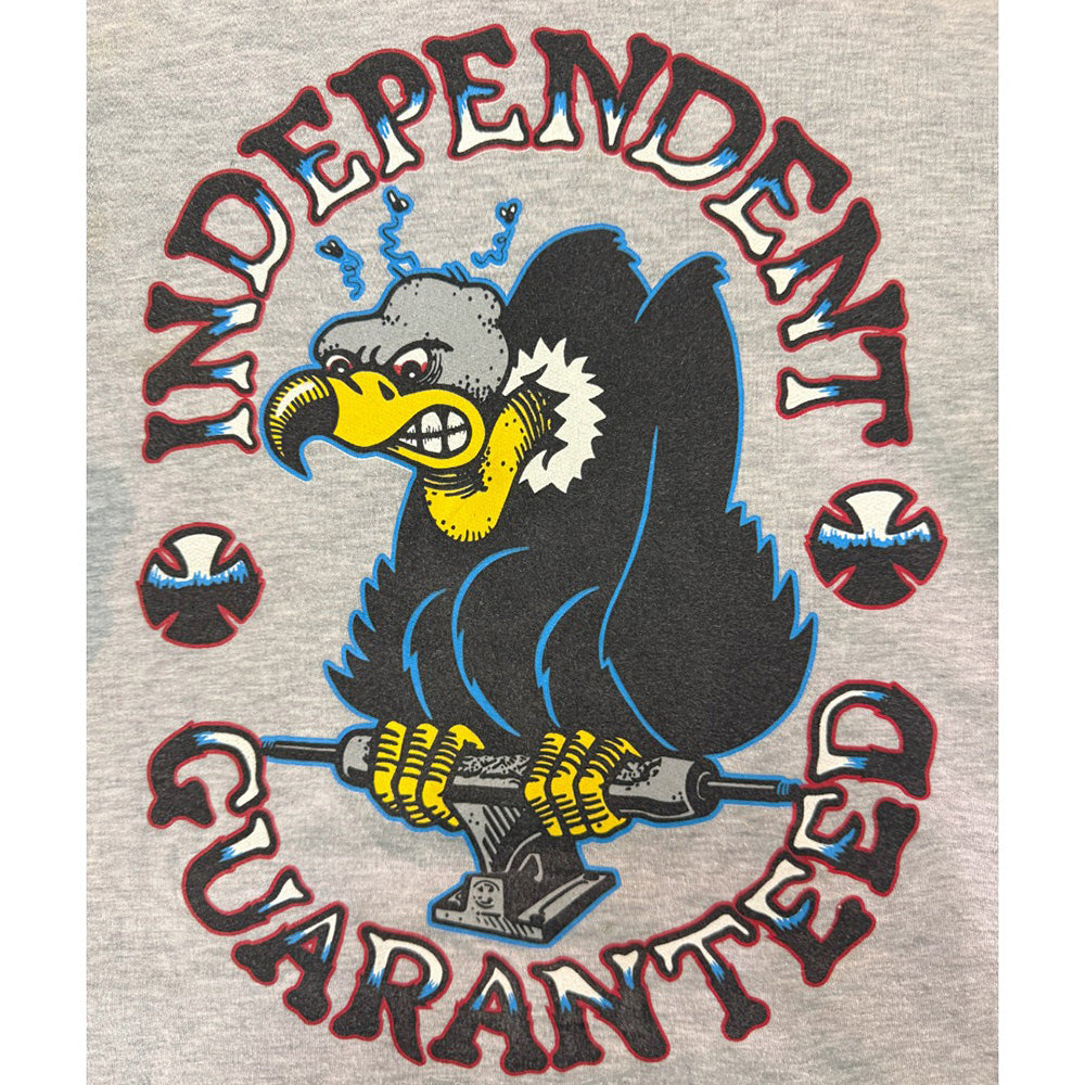 [INDEPENDENT] Independent Vulture Back Print Hoodie (Gray) / L