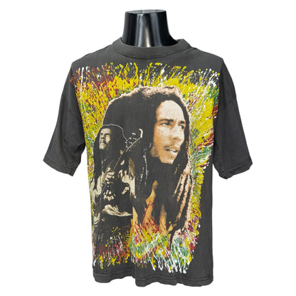 【BOB MARLEY】ボブ・マーリー フロントオーバープリント 90s00s Vintage Tシャツ
