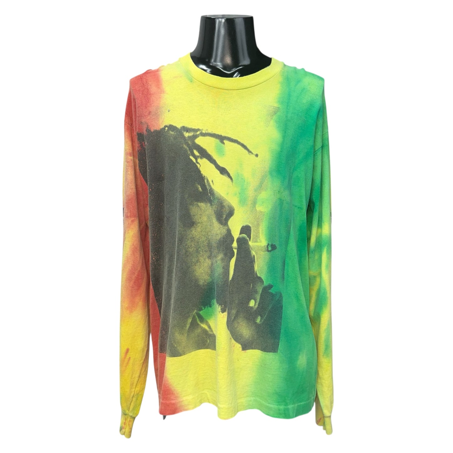 【BOB MARLEY】ボブ・マーリー "REBEL WITH A CAUSE" 90's Vintage ロングスリーブTシャツ