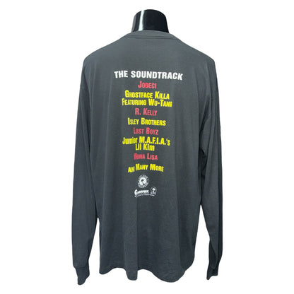 【DON'T BE A MENACE】ドント・ビー・ア・メナス "THE SOUNDTRACK" 1995コピーライト 90's Vintage MovieロングスリーブTシャツ