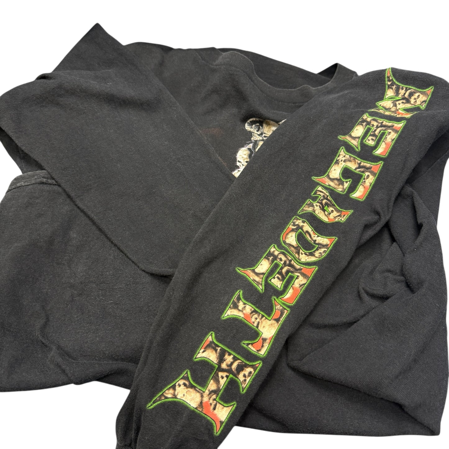 【MEGADETH】メガデス "CHAOS! COMICS" 90's Vintage ロングスリーブ Tシャツ