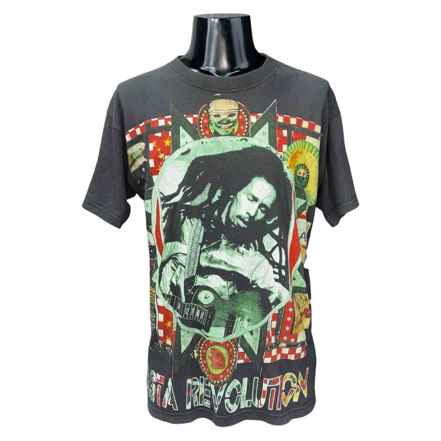 【BOB MARLEY】ボブ・マーリー "RASTA REVOLUTION" 90's Vintage Tシャツ