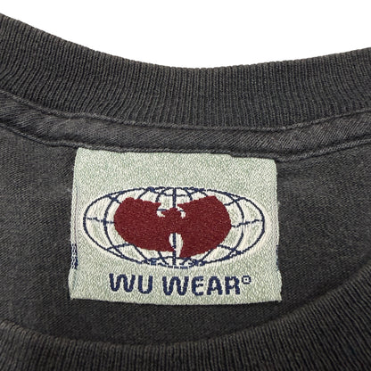 【WU TANG CLAN】ウータン・クラン "WU WEAR GLOBAL EXPEDITION" 90's Vintage ロングスリーブTシャツ