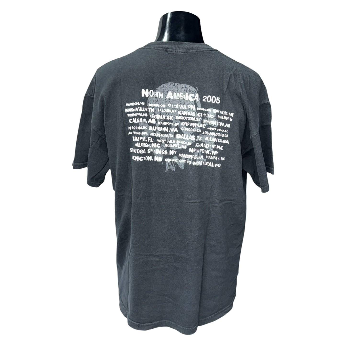 【AVRIL LAVIGNE】アヴリル・ラヴィーン "NORTH AMERICA 2005" 00's Vintage Tシャツ