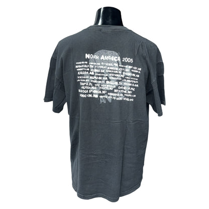 【AVRIL LAVIGNE】アヴリル・ラヴィーン "NORTH AMERICA 2005" 00's Vintage Tシャツ