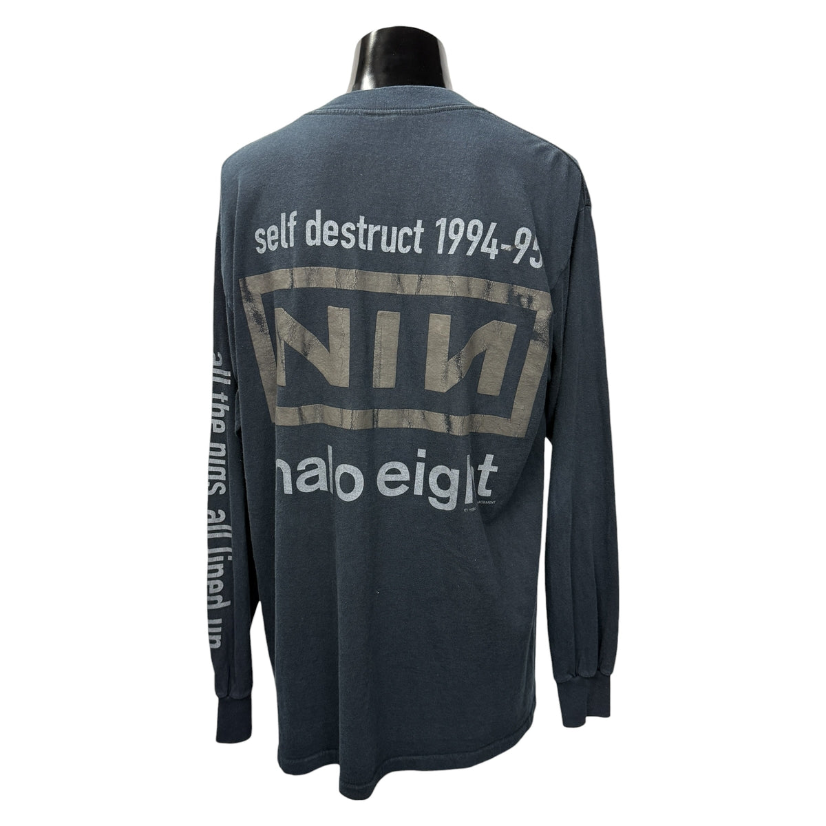 【NINE INCH NAILS】ナイン・インチ・ネイルズ  90's Vintage ロングスリーブTシャツ