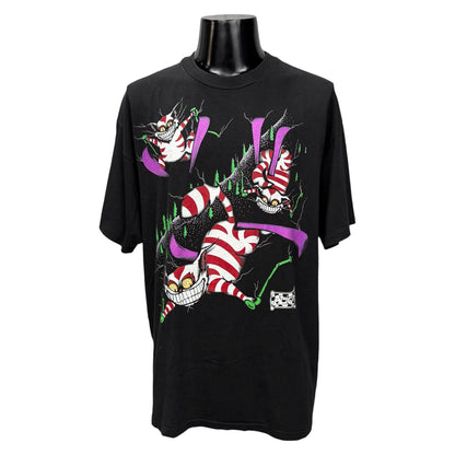 【ALICE IN WONDERLAND】アリスインワンダーランド"CHESHIRE CAT" 90's Vintage Tシャツ