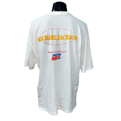 【MICHAEL JACKSON】マイケルジャクソン “Dangerous world Tour” PEPSI PRESENTS 90’s Vintage Tシャツ