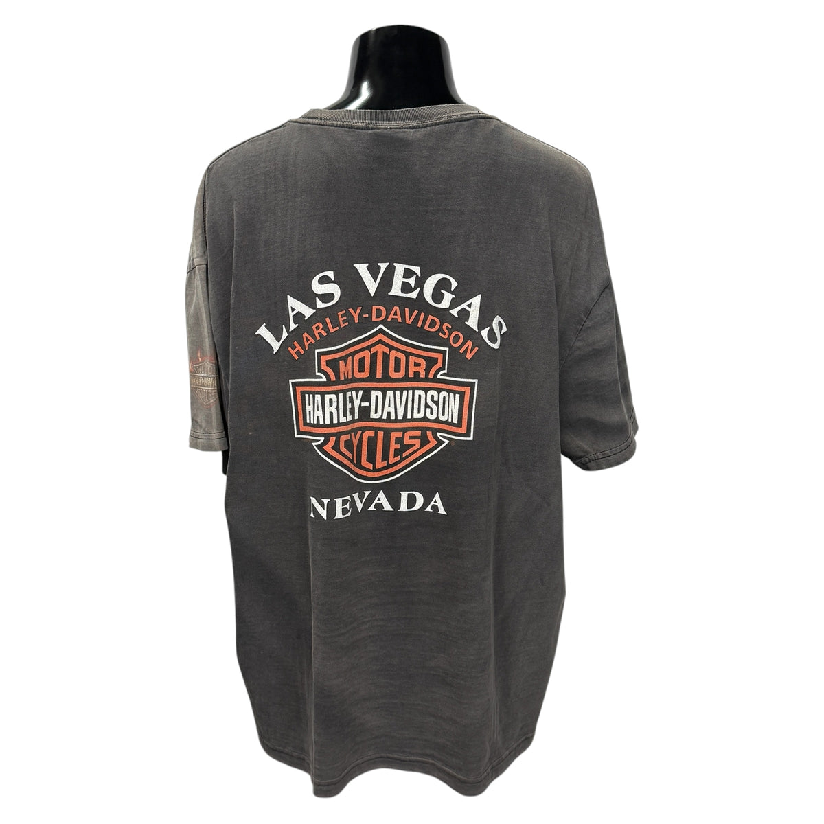 【HARLEY-DAVIDSON】ハーレーダビッドソン "LAS VEGAS NEVADA / PINUP GIRL" Tシャツ
