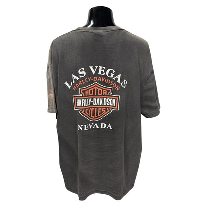 【HARLEY-DAVIDSON】ハーレーダビッドソン "LAS VEGAS NEVADA / PINUP GIRL" Tシャツ