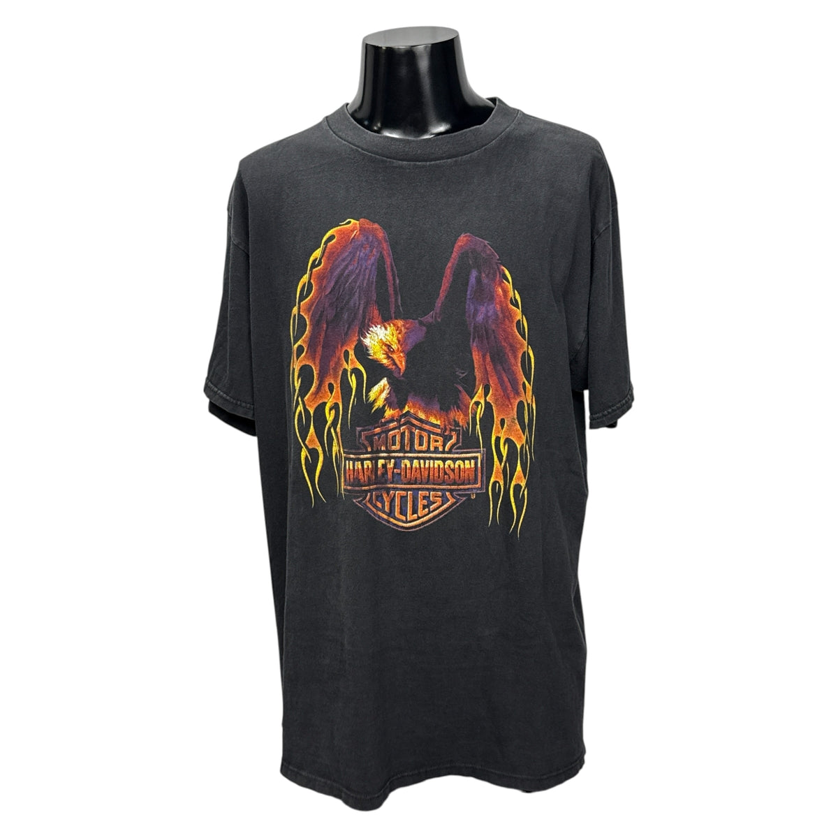 【HARLEY-DAVIDSON】ハーレーダビッドソン "EAGLE & FLAME" 90's Vintage Tシャツ