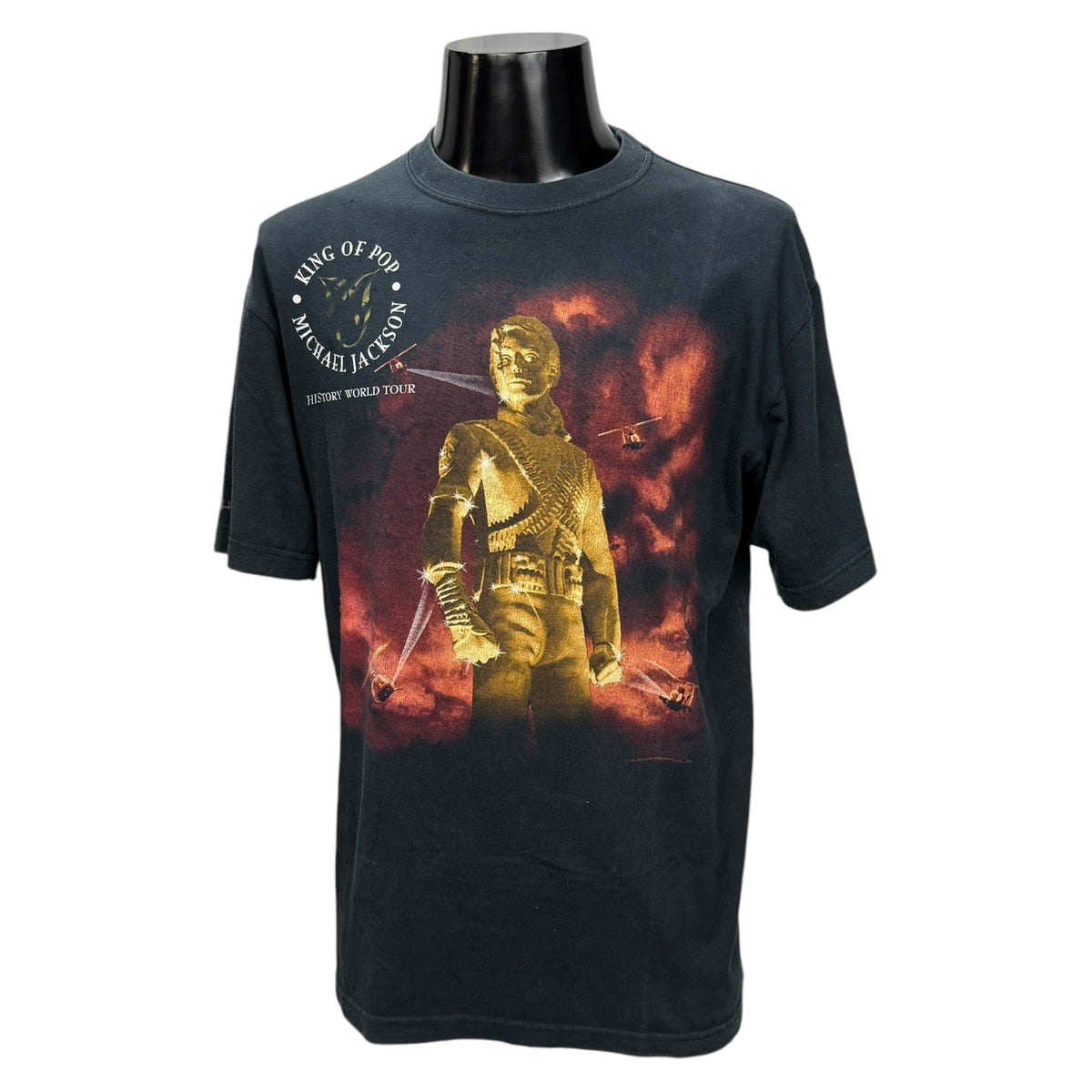 【MICHAEL JACKSON】マイケル・ジャクソン "HISTORY WORLD TOUR" 90's Vintage Tシャツ