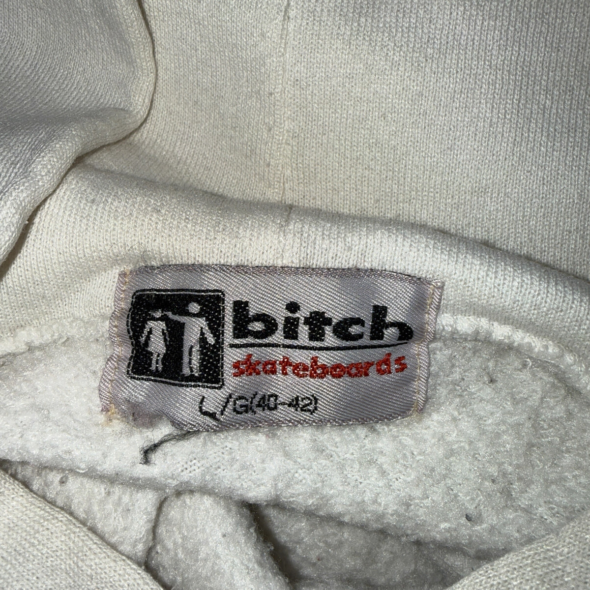 【BITCH SKATEBOARDS】ビッチスケートボード "LOGO ICON" 90's Vintage スウェットパーカー