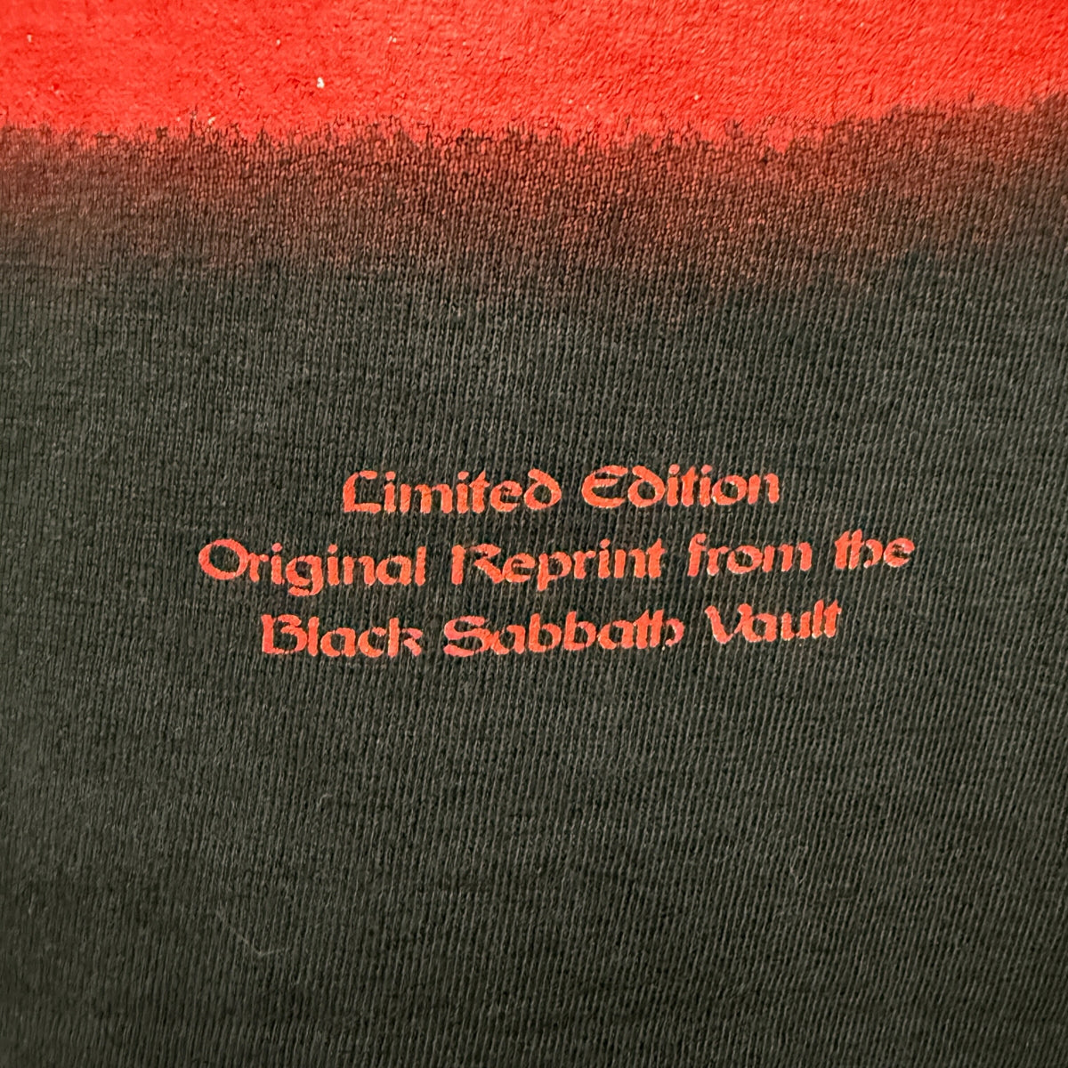 【BLACK SABBATH】ブラック・サバス "DEVIL BABY" 90's Vintage Tシャツ