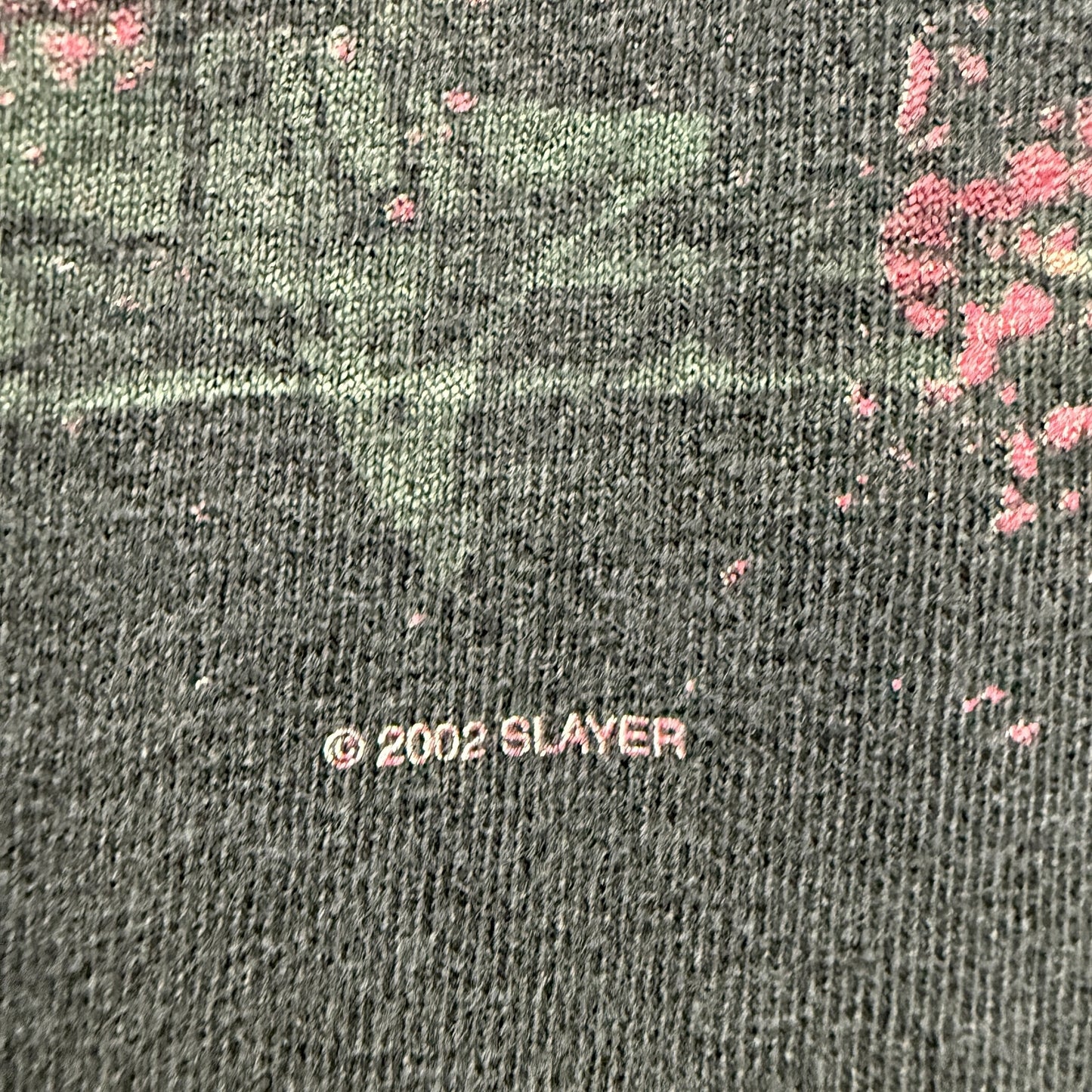 【SLAYER】スレイヤー "GOD HATES US ALL" 00's Vintage ロングスリーブ Tシャツ