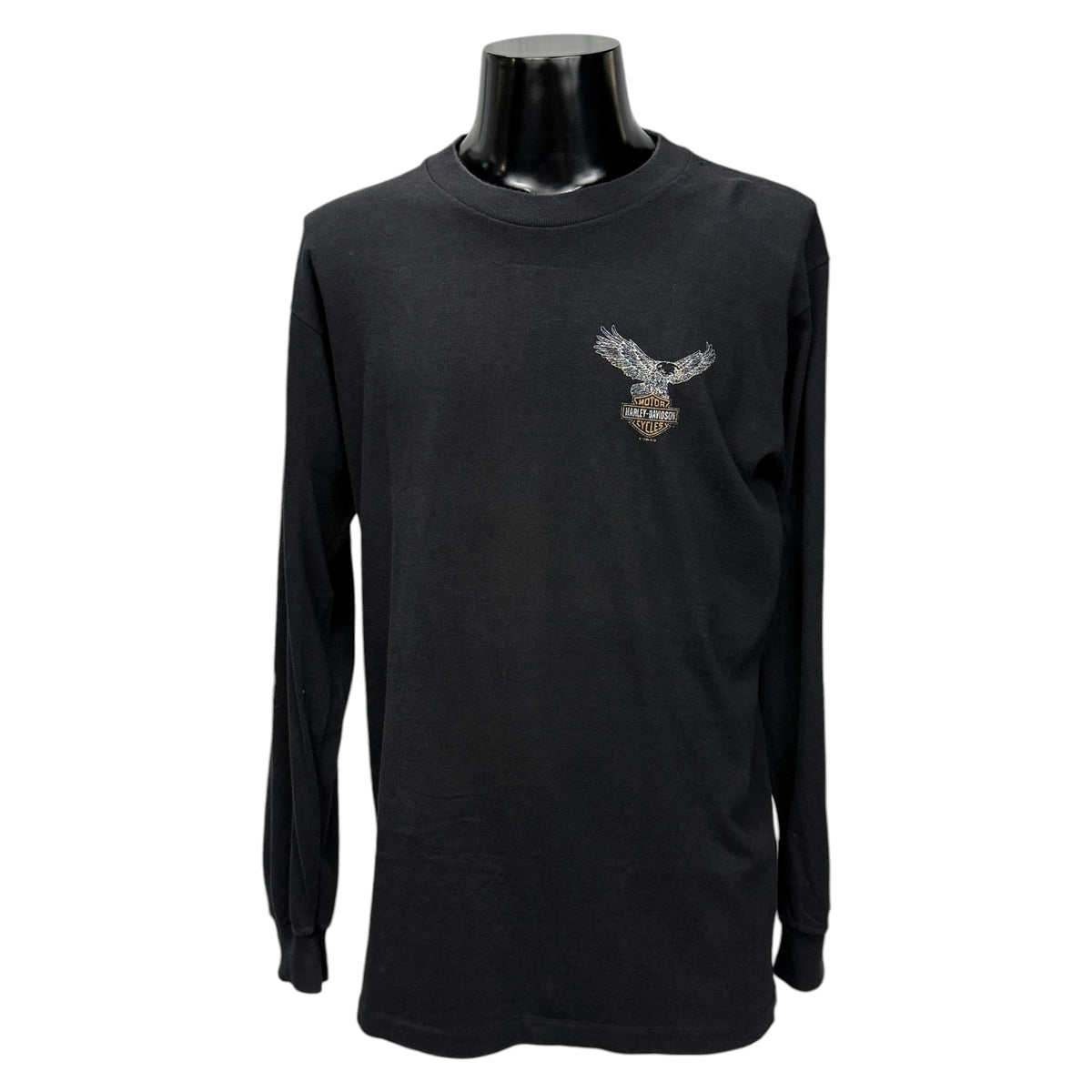 【HARLEY-DAVIDSON】ハーレーダビッドソン "The EAGLE has Landed" 90's Vintage ロンT