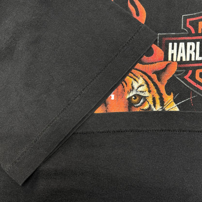 【HARLEY-DAVIDSON】ハーレーダビッドソン "UNTAMED" タイガー 90's Vintage Tシャツ