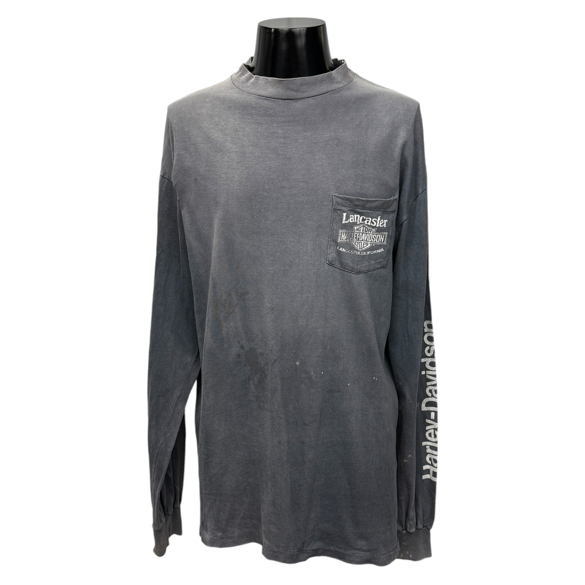 【HARLEY-DAVIDSON】ハーレーダビッドソン "REAL STEEL" 90's Vintage ロングスリーブTシャツ