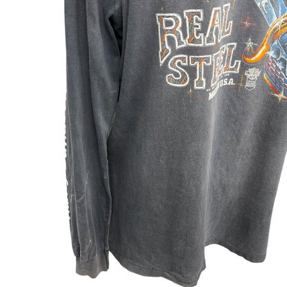 【HARLEY-DAVIDSON】ハーレーダビッドソン "REAL STEEL" 90's Vintage ロングスリーブTシャツ
