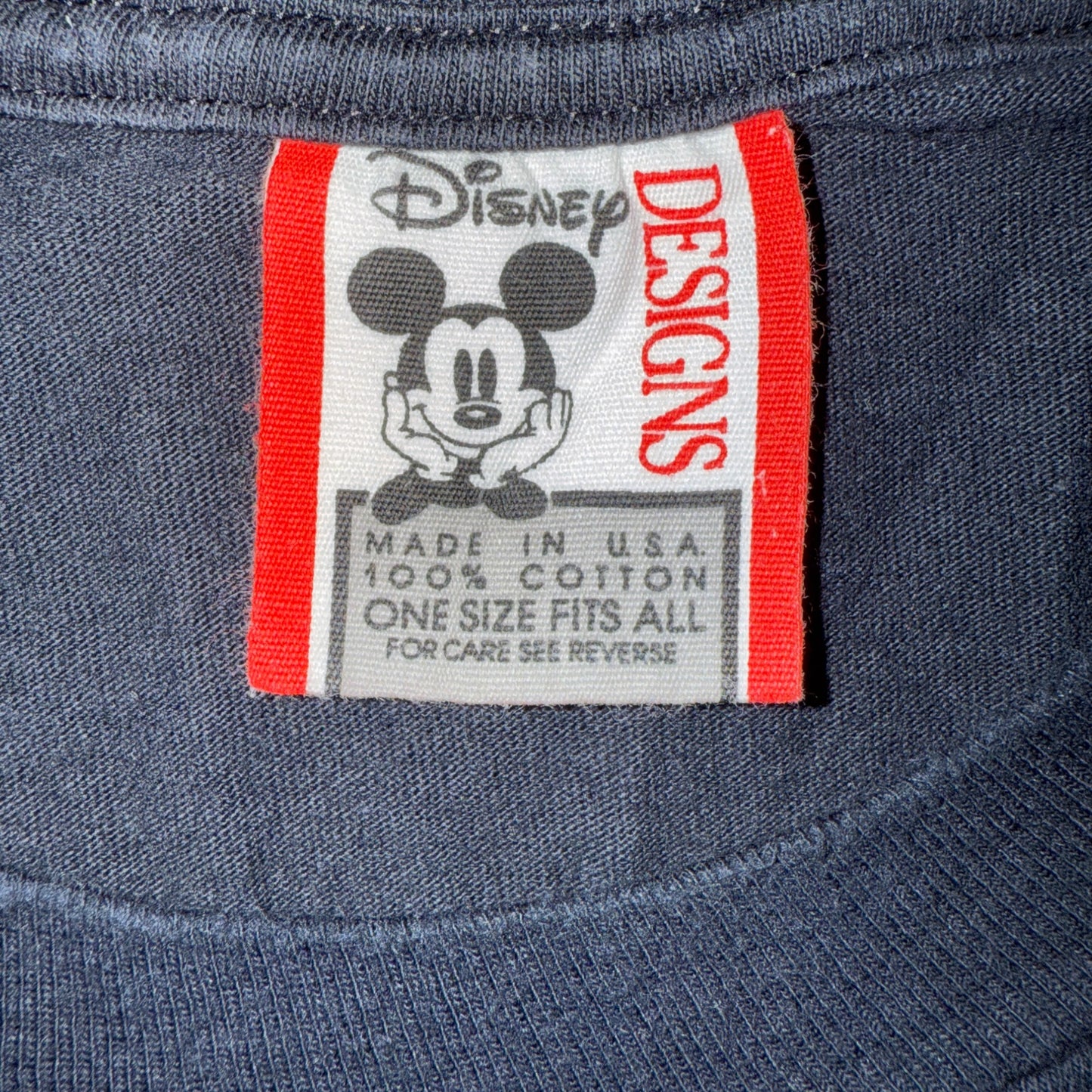 【DISNEY】 ディズニー ミッキー USA製 Vintage Tシャツ ONE SIZE