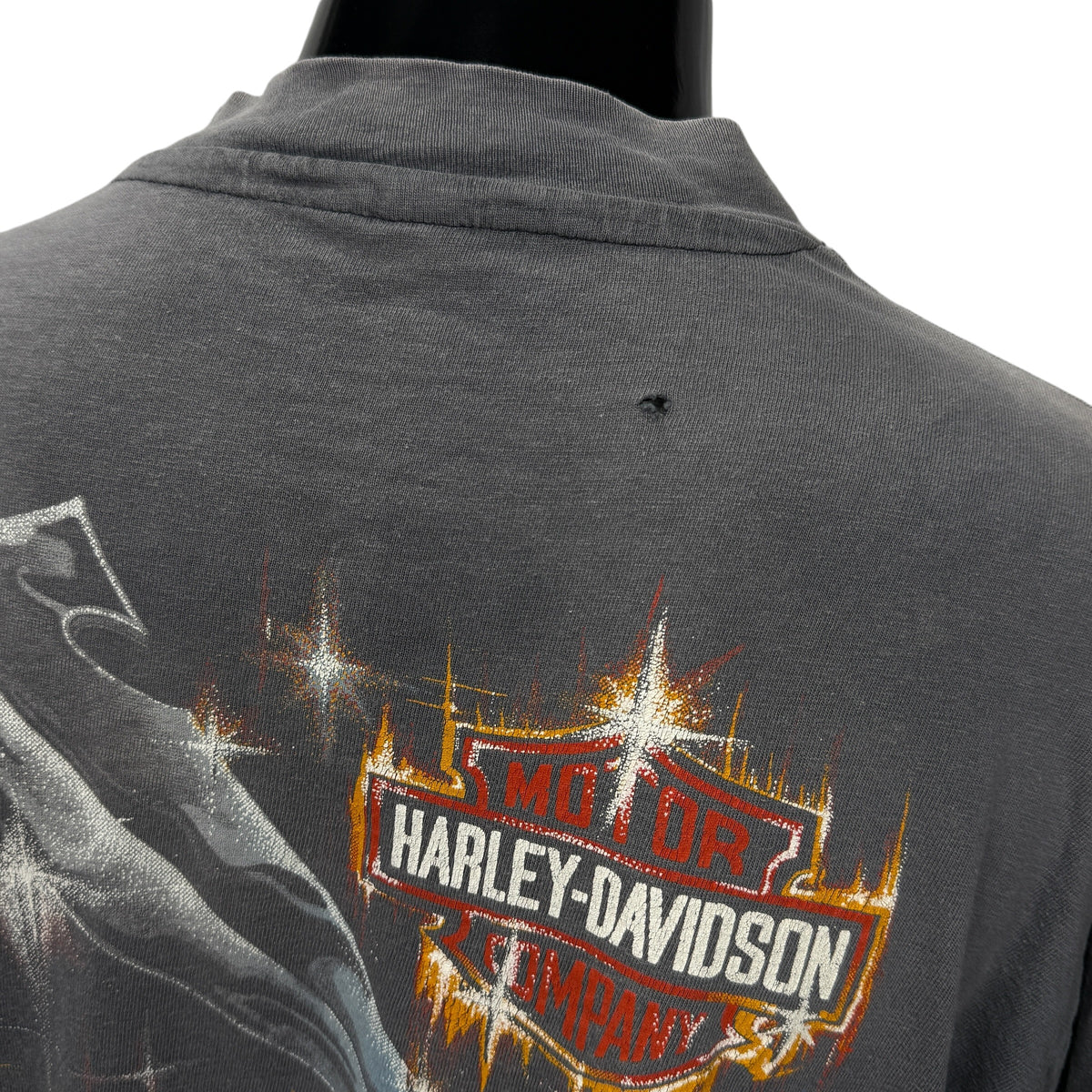 【HARLEY-DAVIDSON】ハーレーダビッドソン "REAL STEEL" 90's Vintage ロングスリーブTシャツ