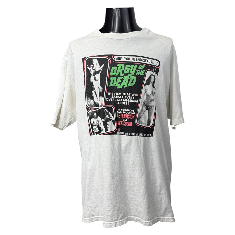 【ORGY OF THE DEAD】オージーオブザデッド 死霊の盆踊り Vintage Tシャツ XL相当