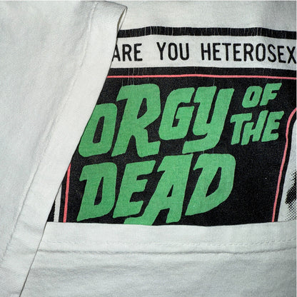 【ORGY OF THE DEAD】オージーオブザデッド 死霊の盆踊り Vintage Tシャツ XL相当