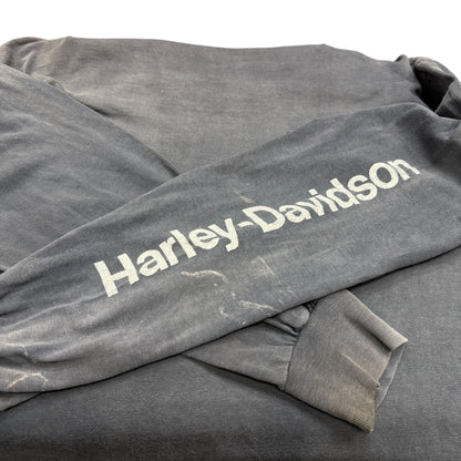 【HARLEY-DAVIDSON】ハーレーダビッドソン "REAL STEEL" 90's Vintage ロングスリーブTシャツ
