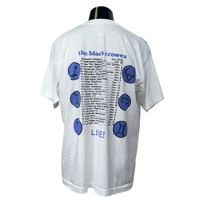 【THE BLACK CROWS】ブラッククロウズ THREE SNAKE AND CHARM TOUR Vintage Tシャツ XL