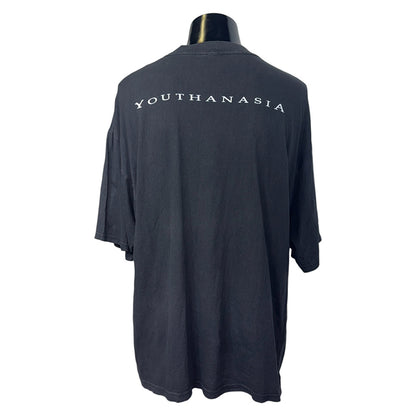 【MEGADETH】メガデス YOUTHANASIA Tシャツ XL相当