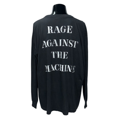 【RAGE AGAINST THE MACHINE】レイジ・アゲインスト・ザ・マシーン 90's Vintage ロングスリーブTシャツ