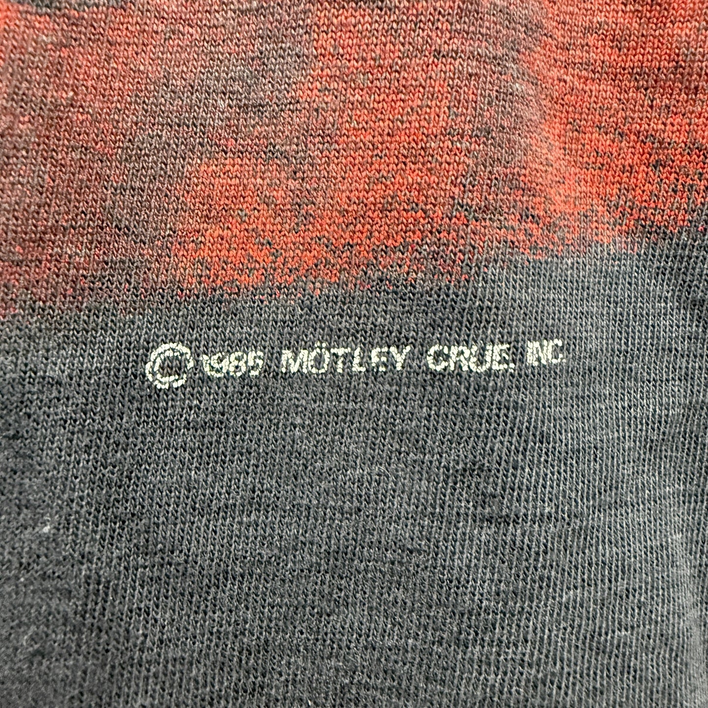 【MÖTLEY CRÜE】モトリー・クルー Theatre of Pain 80's Vintage Tシャツ