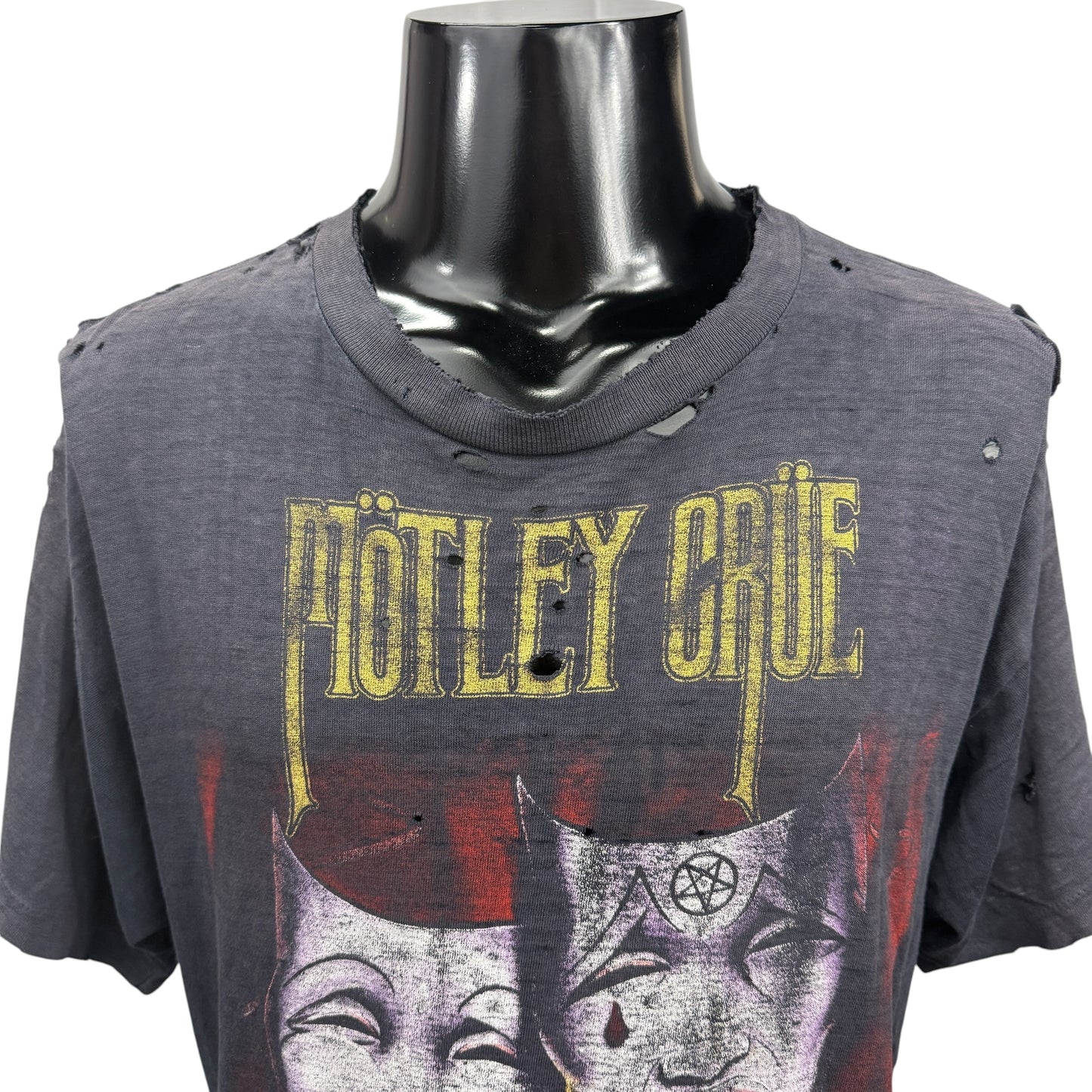 【MÖTLEY CRÜE】モトリー・クルー Theatre of Pain 80's Vintage Tシャツ