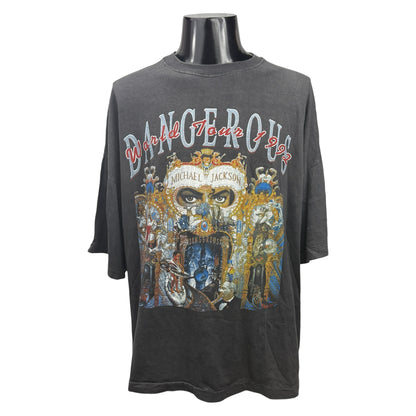 【MICHAEL JACKSON】マイケルジャクソン “DANGEROUS WORLD TOUR 1992” 90’s Vintage Tシャツ