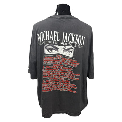 【MICHAEL JACKSON】マイケルジャクソン “DANGEROUS WORLD TOUR 1992” 90’s Vintage Tシャツ