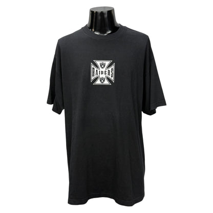 【RAIDERS】レイダース "YOU CAN'T HIDE FROM THE SILVER & BLACK" Tシャツ