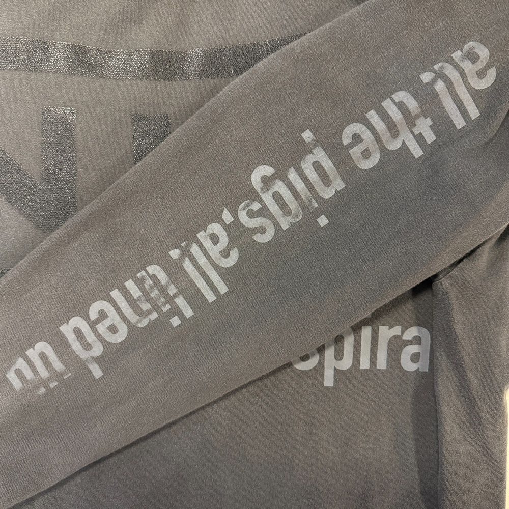 【NINE INCH NAILS】ナインインチネイルズ NINロゴ 90's ロングTシャツ XL相当