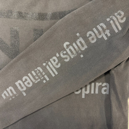 【NINE INCH NAILS】ナインインチネイルズ NINロゴ 90's ロングTシャツ XL相当