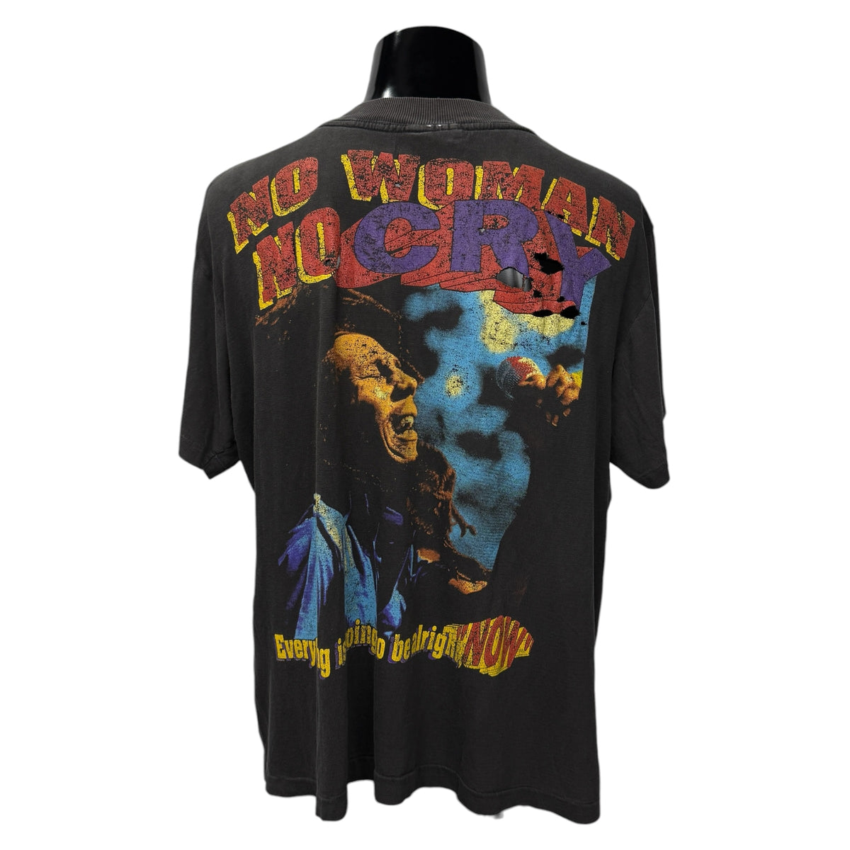 【BOB MARLEY】ボブ・マーリー "NO WOMAN NO CRY" 90's Vintage Tシャツ