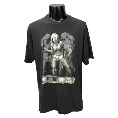 【BRITNEY SPEARS】ブリトニー・スピアーズ "THE BRITNEY TOUR 2001" 00's Tシャツ